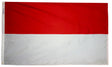 Monaco - Outdoor Flag with heading & grommets