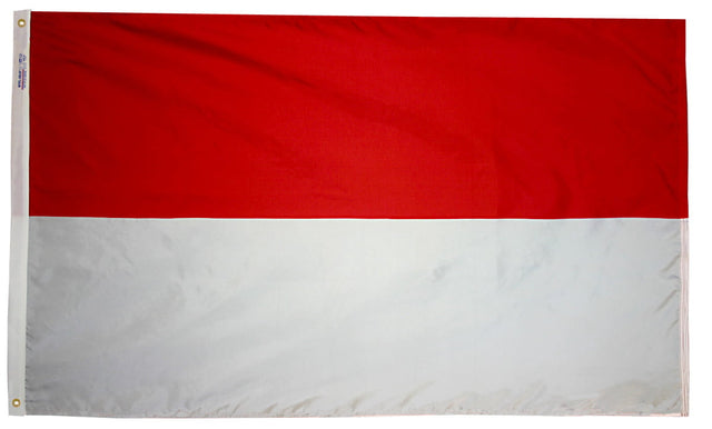 Monaco - Outdoor Flag with heading & grommets