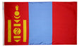 Mongolia - Outdoor Flag with heading & grommets