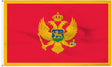 Montenegro - Outdoor Flag with heading & grommets