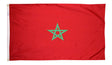 Morocco - Outdoor Flag with heading & grommets