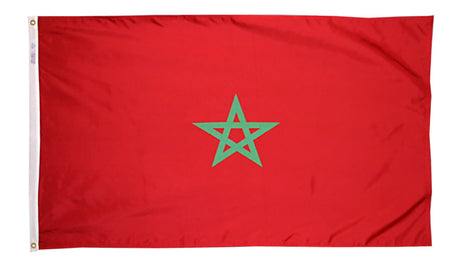 Morocco - Outdoor Flag with heading & grommets