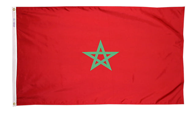 Morocco - Outdoor Flag with heading & grommets