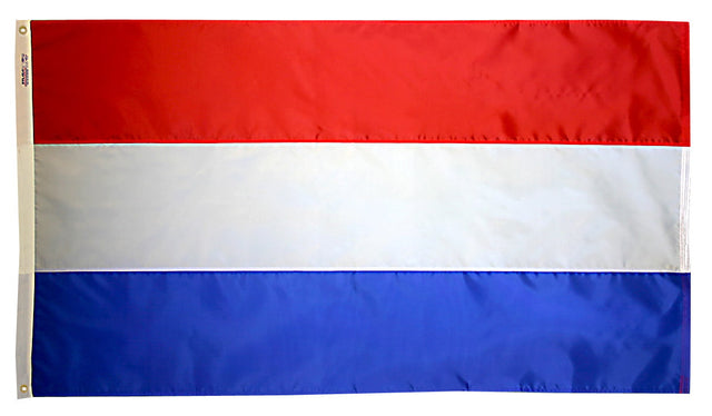 Netherlands - Outdoor Flag with heading & grommets