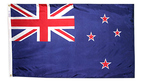 New Zealand - Outdoor Flag with heading & grommets