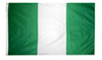 Nigeria - Outdoor Flag with heading & grommets