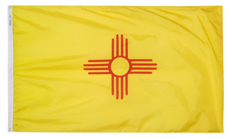 New Mexico - State Flag (finished with heading and grommets)