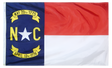 North Carolina - State Flag (finished with heading and grommets)