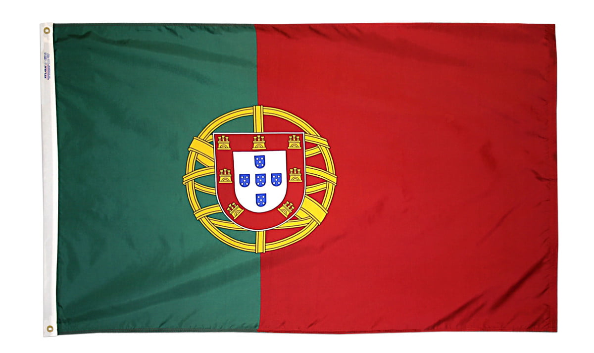 Portugal - Outdoor Flag with heading & grommets