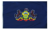 Pennsylvania - State Flag (finished with heading and grommets)