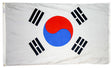 South Korea - Outdoor Flag with heading & grommets