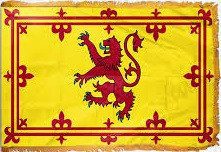 Scotland Rampant Lion - Fringed Flag