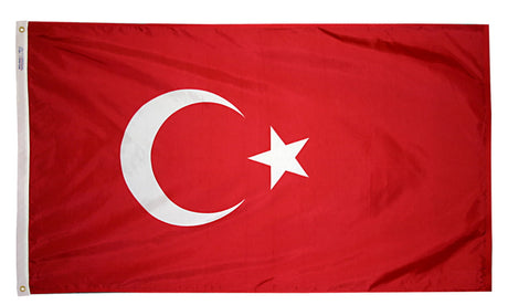 Turkey - Outdoor Flag with heading & grommets