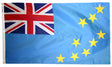 Tuvalu - Outdoor Flag with heading & grommets