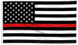 Thin Red Line American Flag