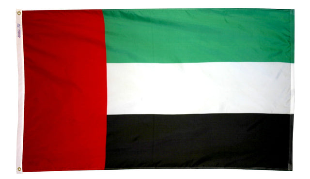 United Arab Emirates - Outdoor Flag with heading & grommets