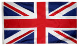 United Kingdom - Outdoor Flag with heading & grommets