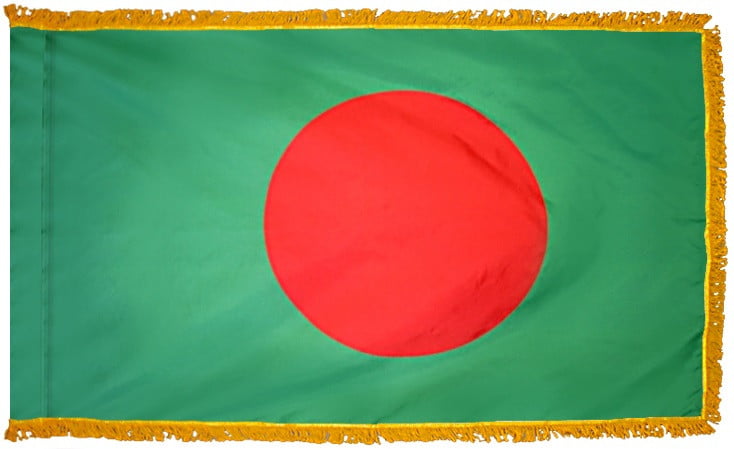 Bangladesh - Fringed Flag