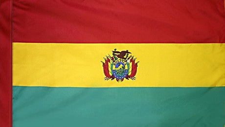 Bolivia - Flag with Pole Sleeve