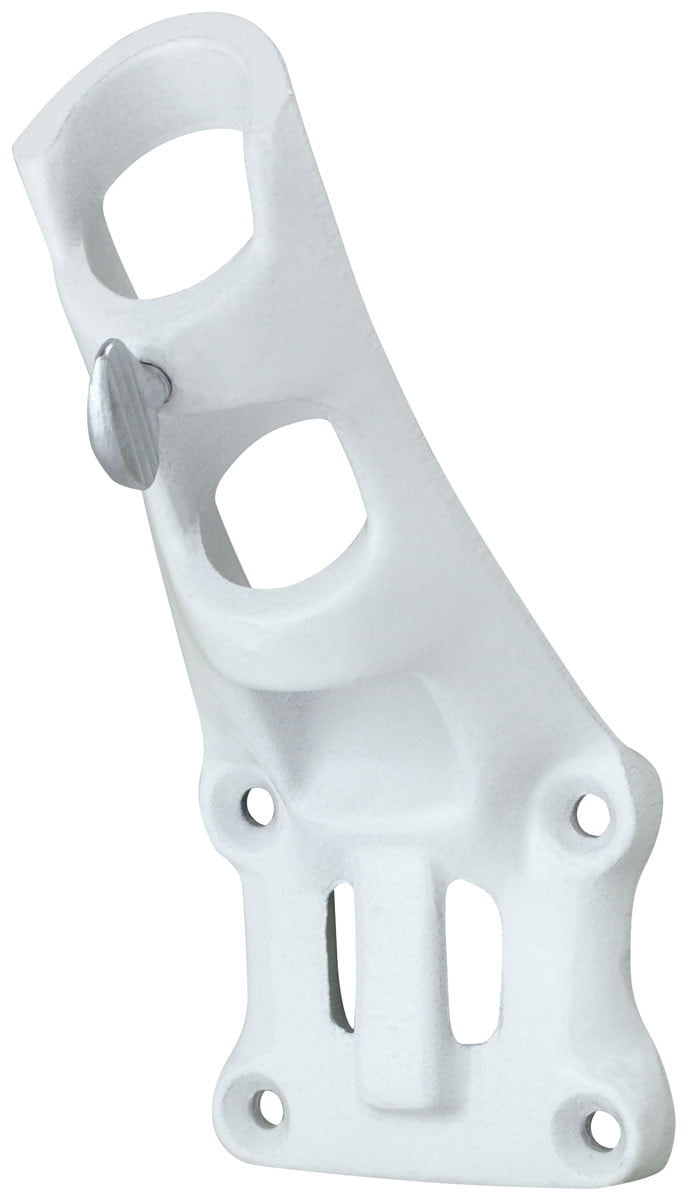 White Bracket with banding slot