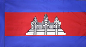 Cambodia - Flag with Pole Sleeve