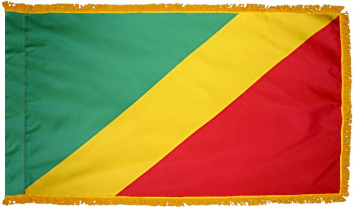 Congo - Fringed Flag