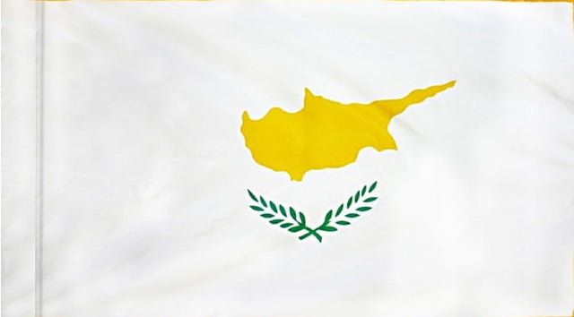 Cyprus - Flag with Pole Sleeve