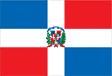 Dominican Republic - Outdoor Flag with heading & grommets