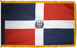 Dominican Republic - Fringed Flag