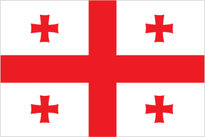 Georgia - Outdoor Flag with heading & grommets