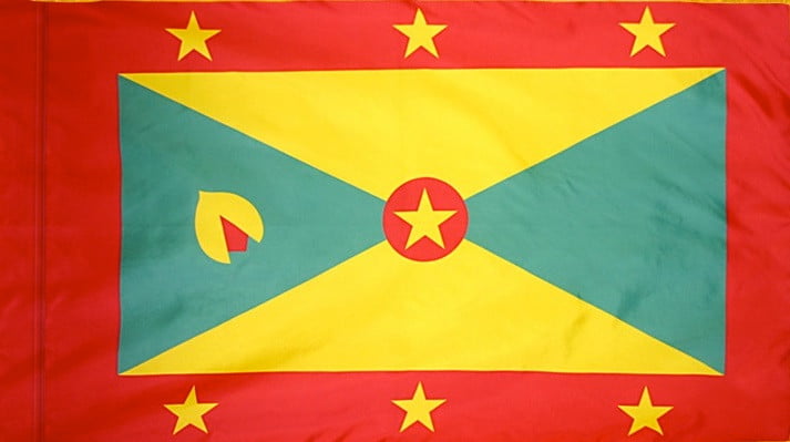 Grenada - Flag with Pole Sleeve