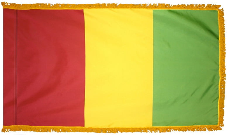 Guinea - Fringed Flag