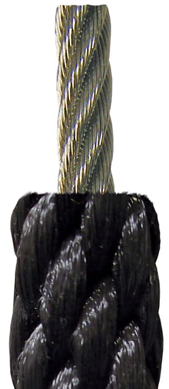 Black Wire Center Halyard
