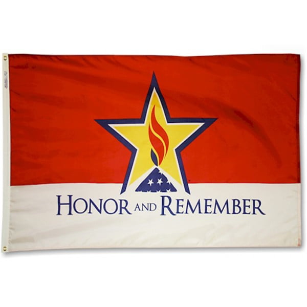 Honor and Remember Flag (Heading and Grommet Style)