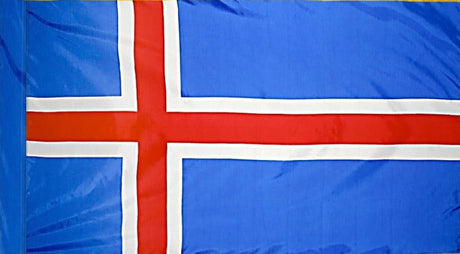 Iceland - Flag with Pole Sleeve