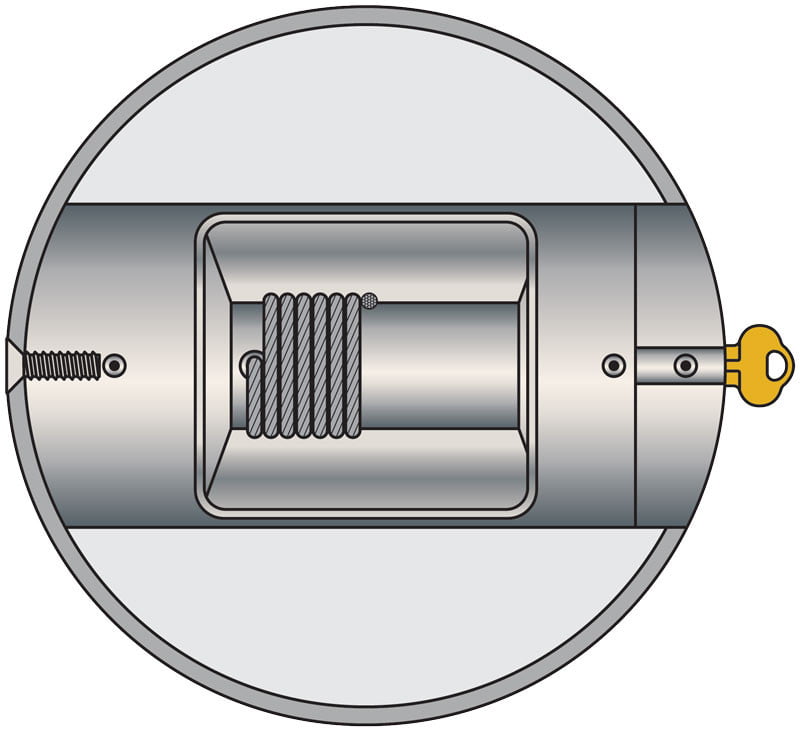 Illustration of M-Winch Detail