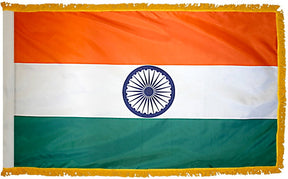 India - Fringed Flag