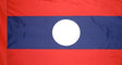 Laos - Flag with Pole Sleeve