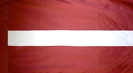 Latvia - Flag with Pole Sleeve