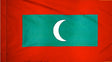 Maldives - Flag with Pole Sleeve