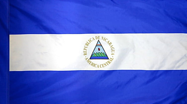 Nicaragua - Flag with Pole Sleeve