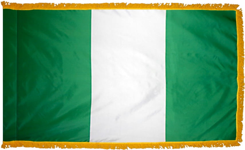 Nigeria - Fringed Flag