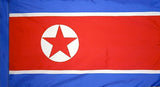 North Korea - Flag with Pole Sleeve