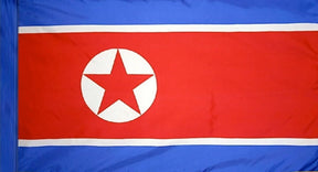 North Korea - Flag with Pole Sleeve