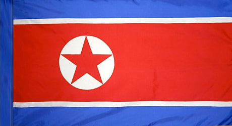 North Korea - Flag with Pole Sleeve