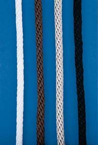 White, Bronze, Silver, Black Non-Wire Halyard