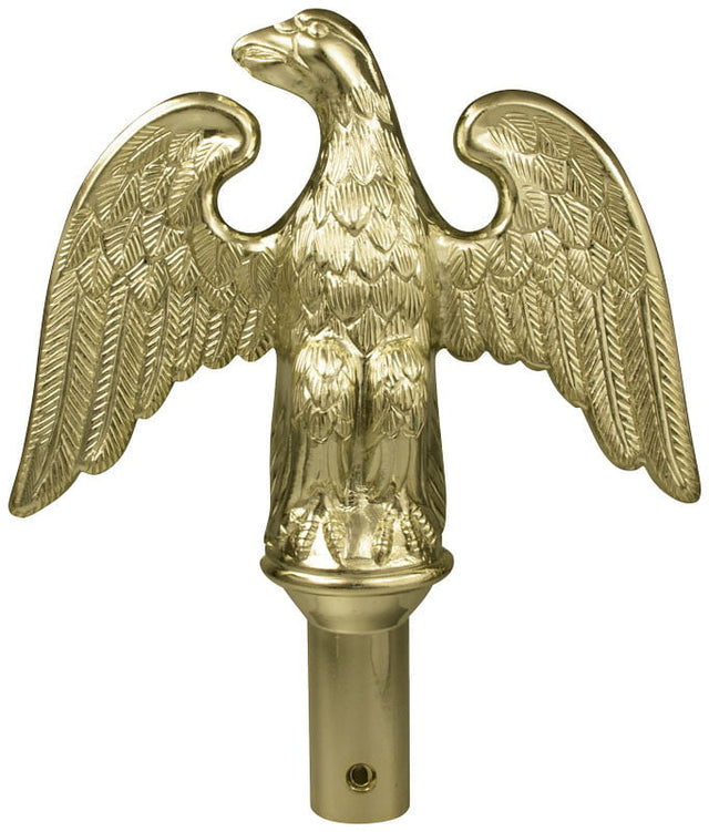 Gold Plastic Ornament - Eagle