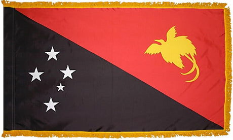 Papua New Guinea - Fringed Flag