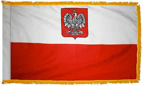 Poland Eagle - Fringed Flag