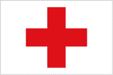 Red Cross Flag - 3'x5' - For Outdoor Use